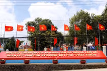 Một góc của xã Tân Hà Lâm Hà.