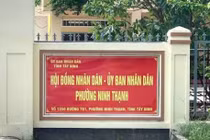 Phường Ninh Thạnh: Công ty Minh Hưng trúng thầu xây lắp tiết kiệm 0,04% 