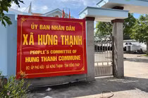 Trụ sở UBND xã Hưng Thạnh.