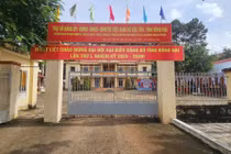 Trụ sở UBND xã Lộc Tấn.