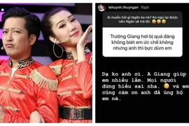 Liên tục bị Trường Giang “khui” chuyện đời tư, Thúy Ngân thấy sao?