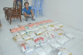 Công an Đồng Tháp bắt tài xế vận chuyển 45 kg ma túy