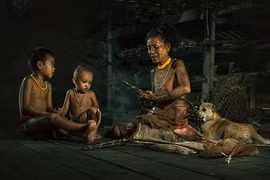 Chùm ảnh về bộ lạc nguyên thủy Mentawai ở Indonesia 