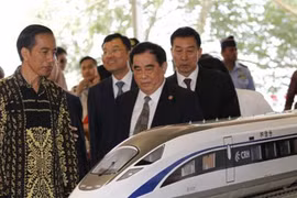Dừng thi công dự án đường sắt cao tốc TQ ở Indonesia