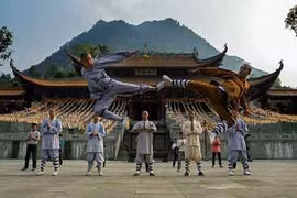 Thán phục tuyệt kĩ công phu ở Tây Thiếu Lâm Tự