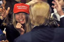 Ngắm các fan nữ của ứng viên tổng thống Donald Trump