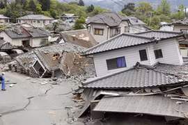 Nhật Bản lại bất ngờ xảy ra động đất mạnh