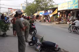 CSHS nổ súng, một người đi đường trúng đạn