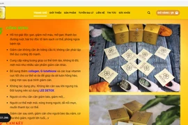 Trà giảm cân Lee Detox thổi phồng công dụng, “mượn” PGS.TS Nguyễn Thị Lâm... câu khách