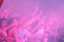 Giới trẻ quẩy điên cuồng ở đại nhạc hội quốc tế Đà Nẵng