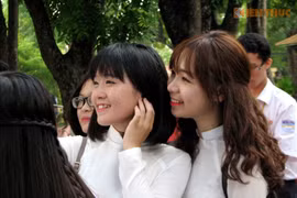 Dàn trai xinh, gái đẹp nổi bần bật ngày khai giảng