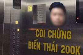Nhiều người dùng chiêu độc “trừng phạt” kẻ sàm sỡ cô gái trong thang máy