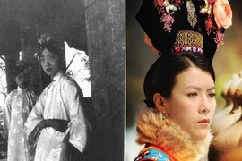 Kinh ngạc với nhan sắc cung tần mỹ nữ trên phim và đời thực