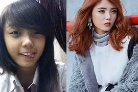 Nhan sắc biến hóa của 4 hot girl nhóm hài BB&BG