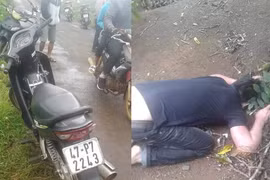 Thanh niên tử vong trong tư thế cắm đầu xuống đất
