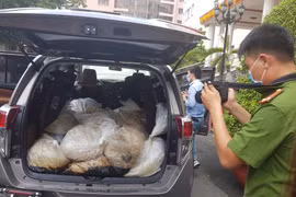 Quá trình kiểm đếm hơn 500kg Ketamin ở Sài Gòn