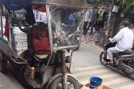 Bị xe ba bánh đè, người đàn ông tử vong tại chỗ