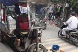 Bị xe ba bánh đè, người đàn ông tử vong tại chỗ