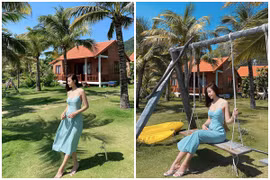 Khoe vóc dáng sau sinh, vợ Phan Văn Đức khiến dân tình chết mê