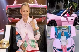 Dân mạng chú ý dàn siêu xe "chói mắt" của loạt sao showbiz