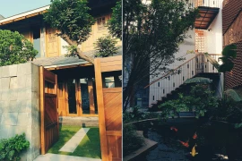 Mẫu nhà biệt lập, tách khỏi ồn ào phố thị