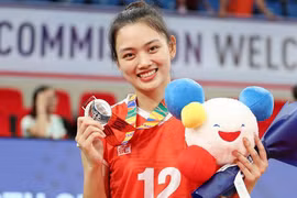 Hình ảnh đời thường của 4 hoa khôi bóng chuyền tại SEA Games 31