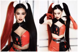 Hoá trang Halloween, rich kid Tiên Nguyễn ăn mặc đẹp hết cỡ