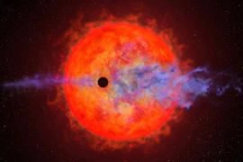 Khoảnh khắc bầu khí quyển một hành tinh bị thổi bay