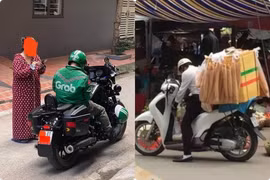 Hội shipper làm vì đam mê, phương tiện giao hàng ai nhìn cũng “choáng“
