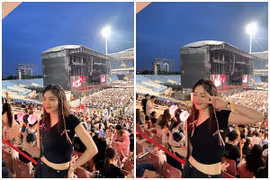 Đu idol “Hắc Hường”, hot girl bóng chuyền diện đồ cực xinh