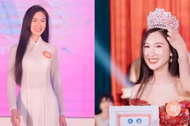 Hoa khôi Đại học Thái Nguyên hiến tóc tặng bệnh nhân ung thư