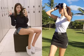 Mặc gợi cảm lên truyền hình, cô giáo yoga xứ Hàn gây chú ý