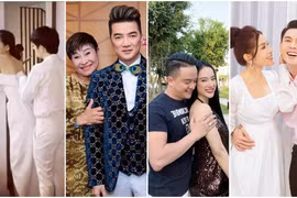 Những cặp đôi 'lạ đời' của Vbiz: Thoải mái ôm hôn 