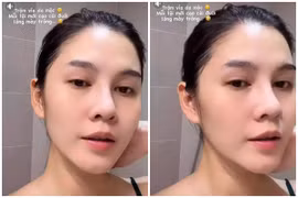 Nữ MC “đi nhầm sân golf” lộ mặt mộc giữa tin đồn mang thai