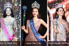 Loạt mỹ nhân họ Huỳnh đăng quang các cuộc thi nhan sắc tại Việt Nam