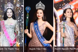 Loạt mỹ nhân họ Huỳnh đăng quang các cuộc thi nhan sắc tại Việt Nam