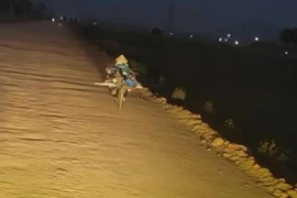 Thấy 'dáng mẹ' mệt nhọc đạp xe, tài xế làm việc gây xúc động