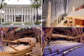Không gian bên trong Nhà hát hiện đại nhất Việt Nam