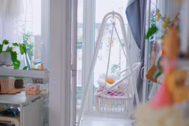 Bên trong căn phòng đi thuê xinh xắn của cô gái độc thân