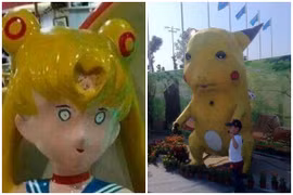 Tuổi thơ “vỡ nát” với loạt nhân vật hoạt hình ngoài đời thực