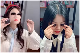 Mẫu nối mi “chổi xể” trở thành “hot trend” mùa Tết 2021