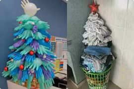 Những cây thông noel độc nhất vô nhị nhiều người không nghĩ tới