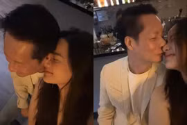 Phan Như Thảo lộ nhan sắc thật, chồng đại gia hôn cực tình