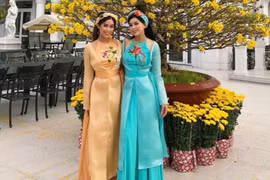 Mẹ chồng Tăng Thanh Hà khoe nhan sắc trẻ trung bên Tiên Nguyễn