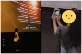 Bắt trend chụp ảnh màn hình rạp phim, giới trẻ gây bức xúc