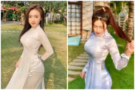 Nữ sinh Sài thành làm náo loạn cả cõi mạng vì mặc áo dài 