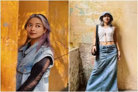 Hot girl Mi Vân sau 18 năm, làm mẹ 2 con vẫn trẻ măng