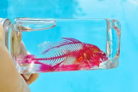 Cô gái 17 tuổi đam mê nhuộm xương động vật