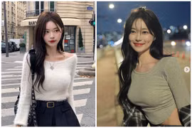 Hot girl má lúm Hàn Quốc làm “xiêu lòng” mọi chàng trai