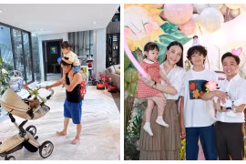 Khung ảnh chuẩn bố bỉm của Cường Đô La